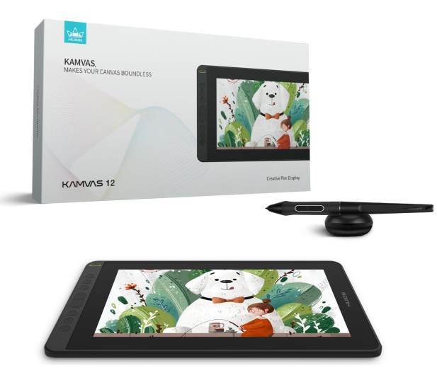 Huion Kamvas 12 Orange + Podstawa - 1050417 - zdjęcie 7